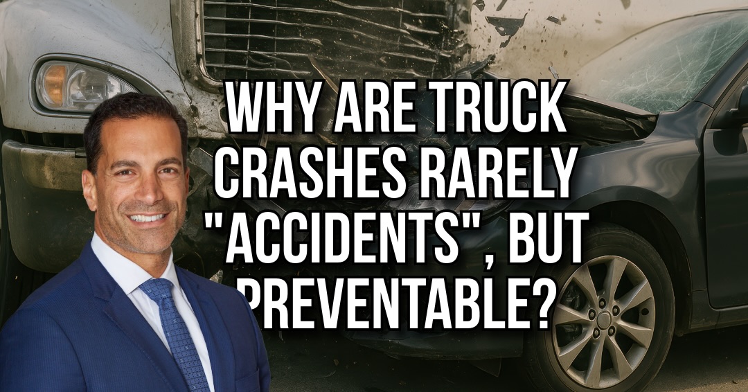Shaked - 🚫 Why Truck Crashes Are Rarely “Accidents” When people hear ...