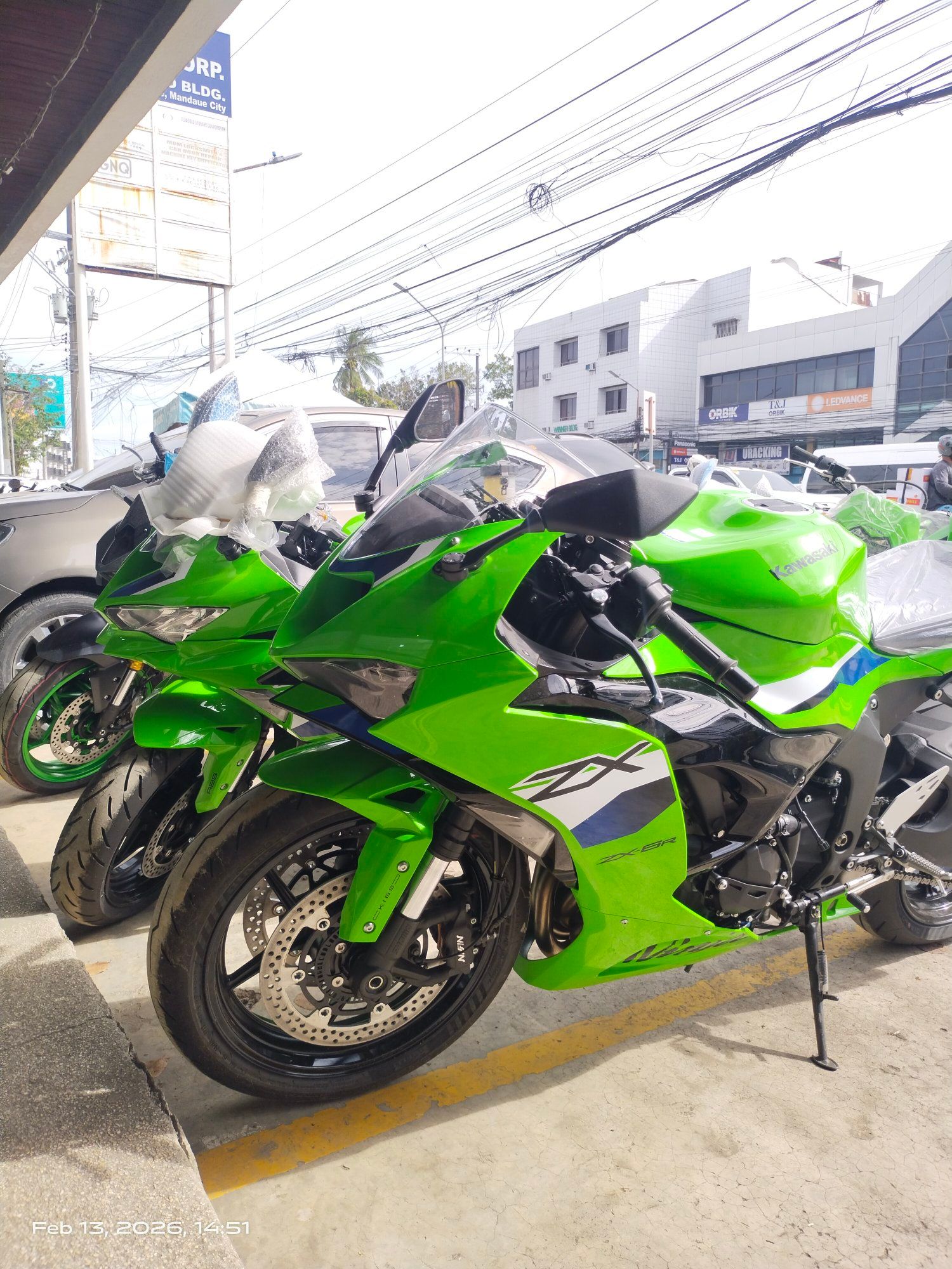 Now available! All new Kawasaki ZX6R 2026 model Cash Price: P