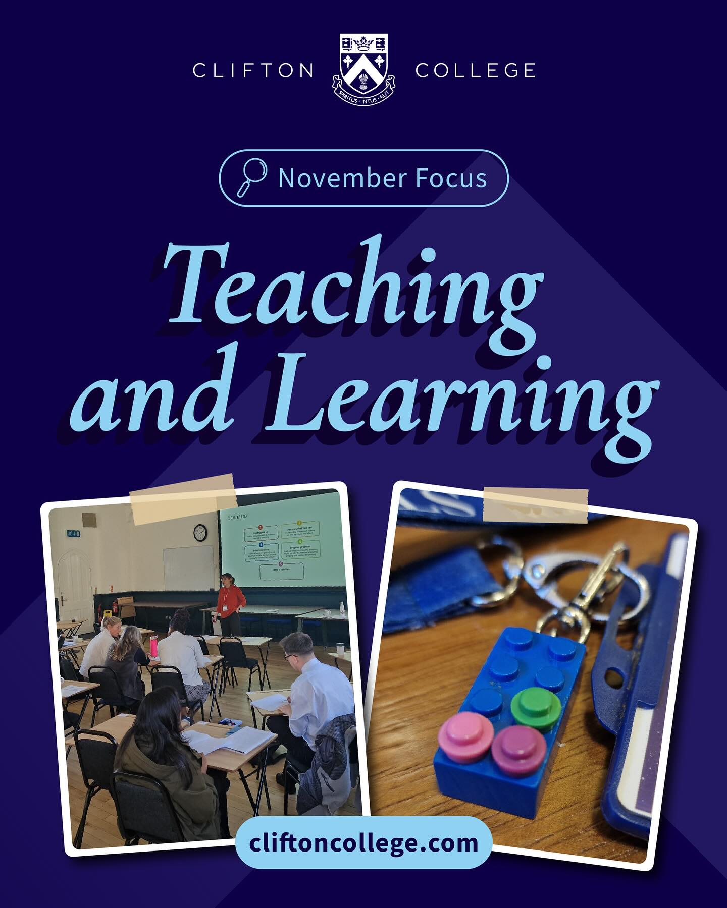 Clifton College - Our November Focus is Teaching and... | Facebook