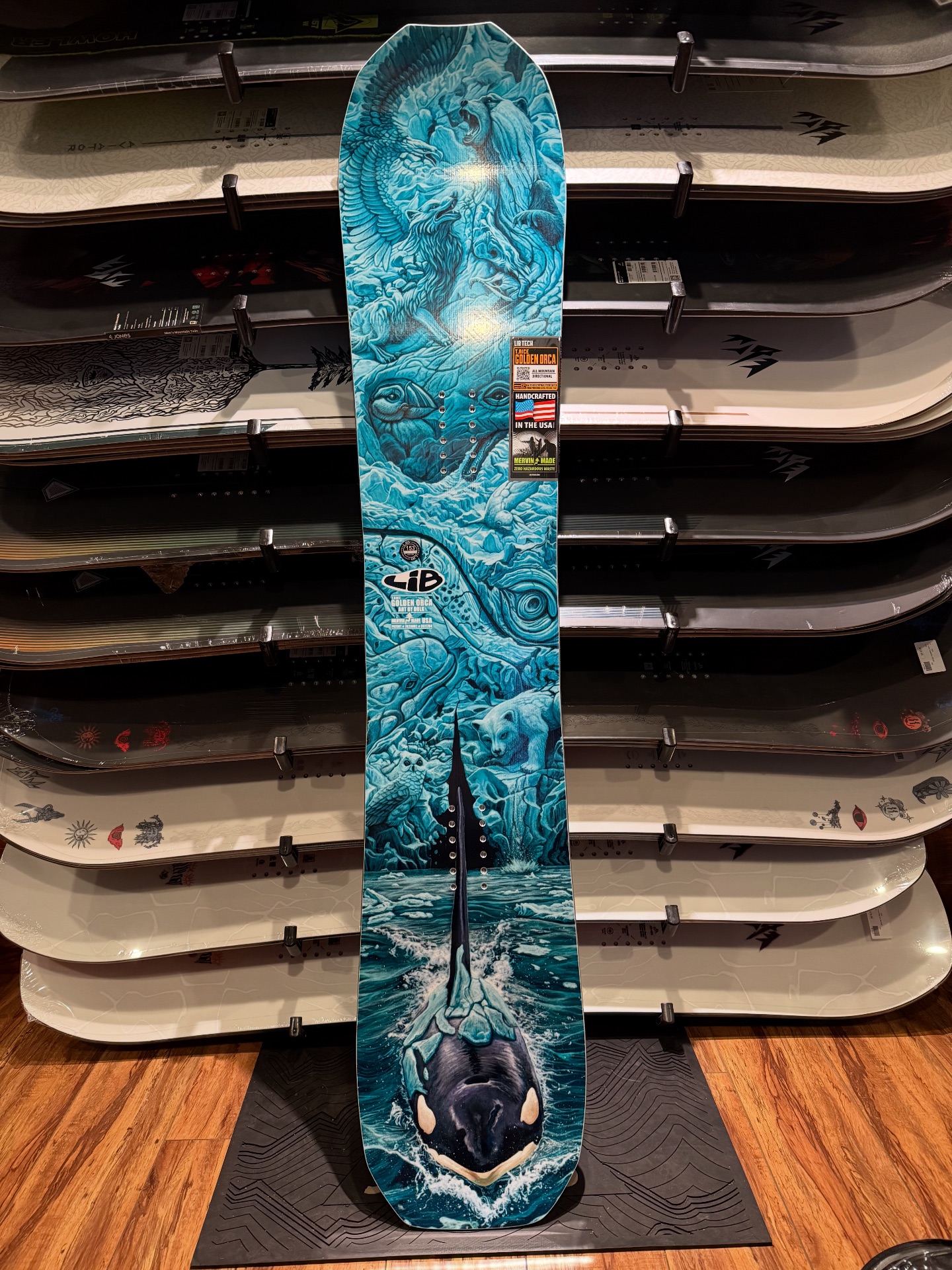 A glimpse of the future… 2027 T.Rice Golden Orca @libtechnologies