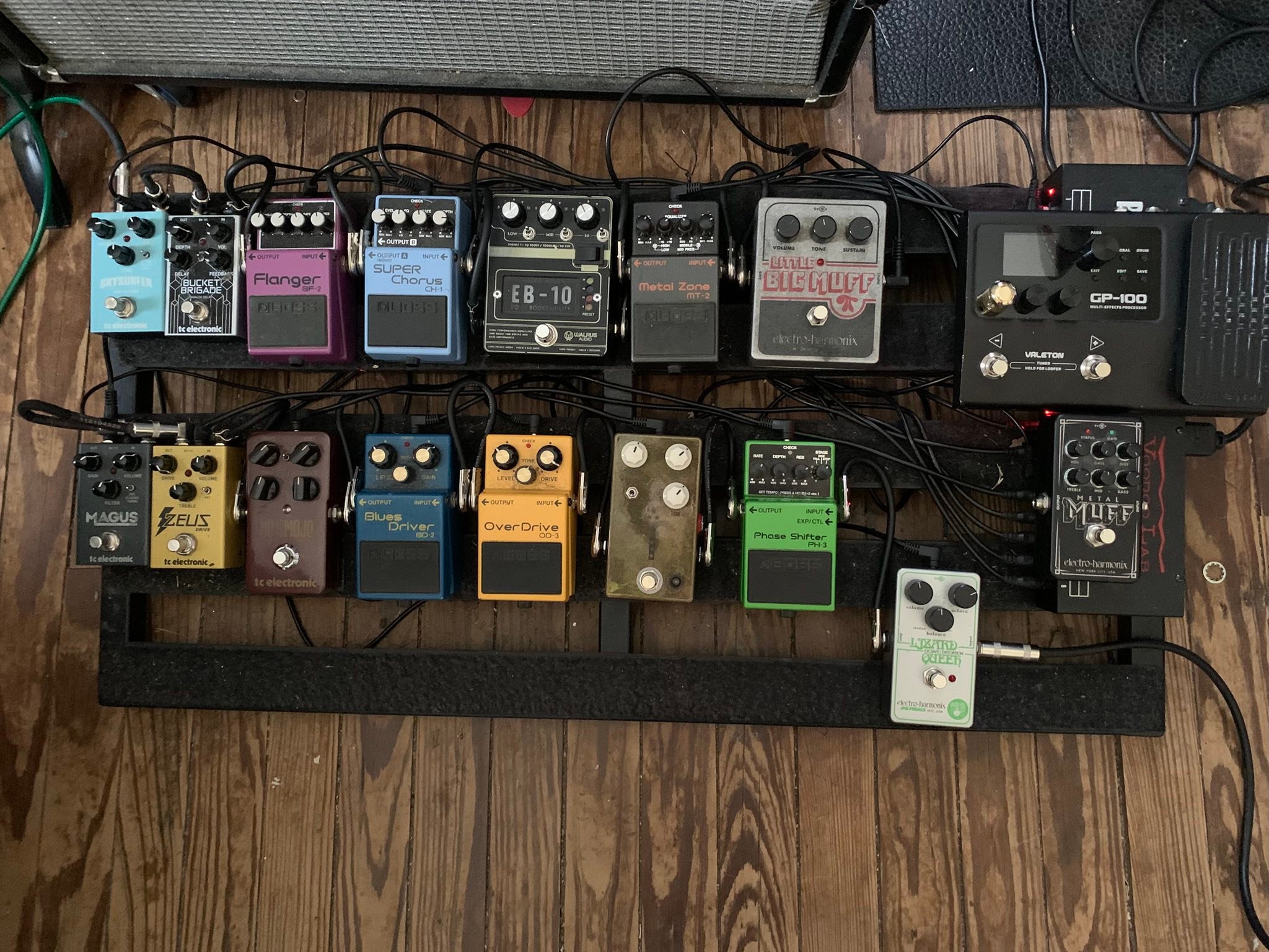 Morning glory pedal purchase and portable rig setup