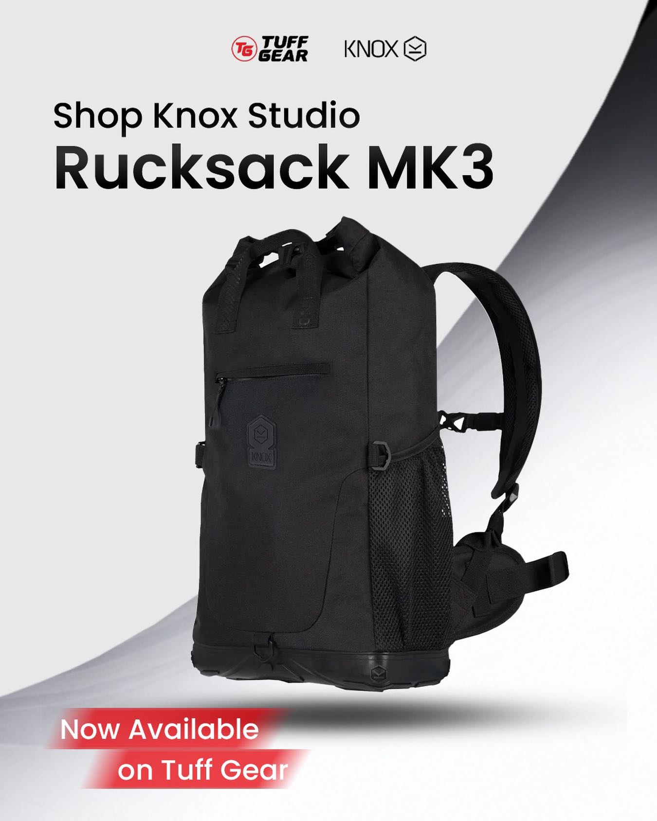 Tuff - The Knox Studio MK3 Rucksack, a long-time favourite among riders ...