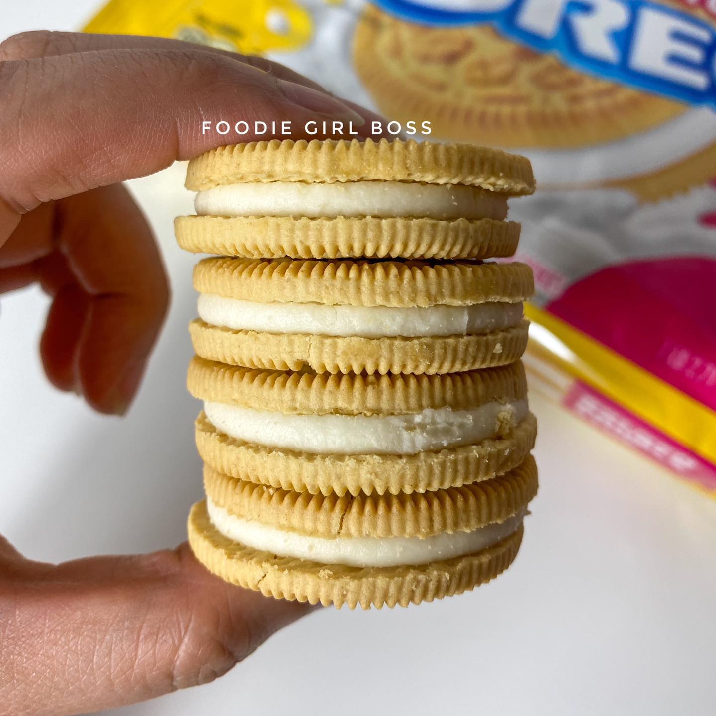 MUST TRY: Oreo Golden Double Stuff 💛