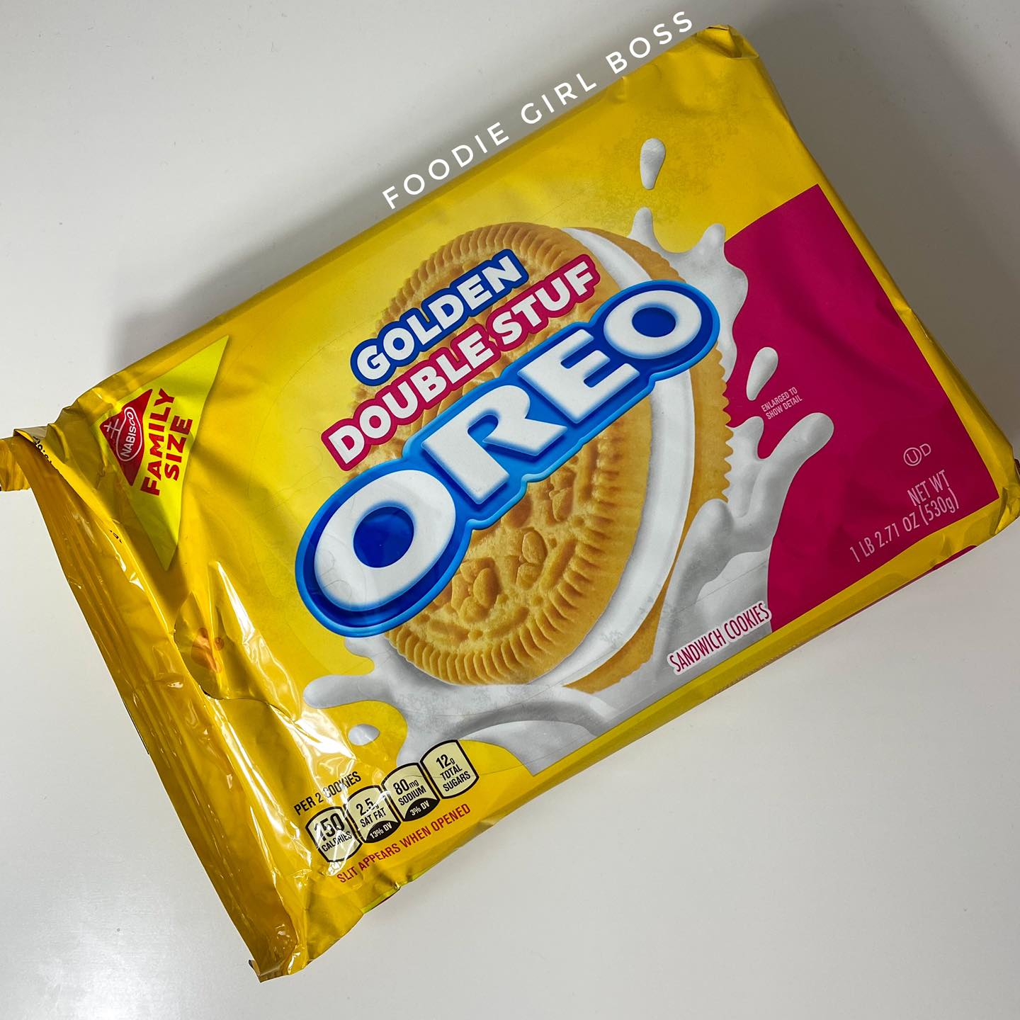 MUST TRY: Oreo Golden Double Stuff 💛
