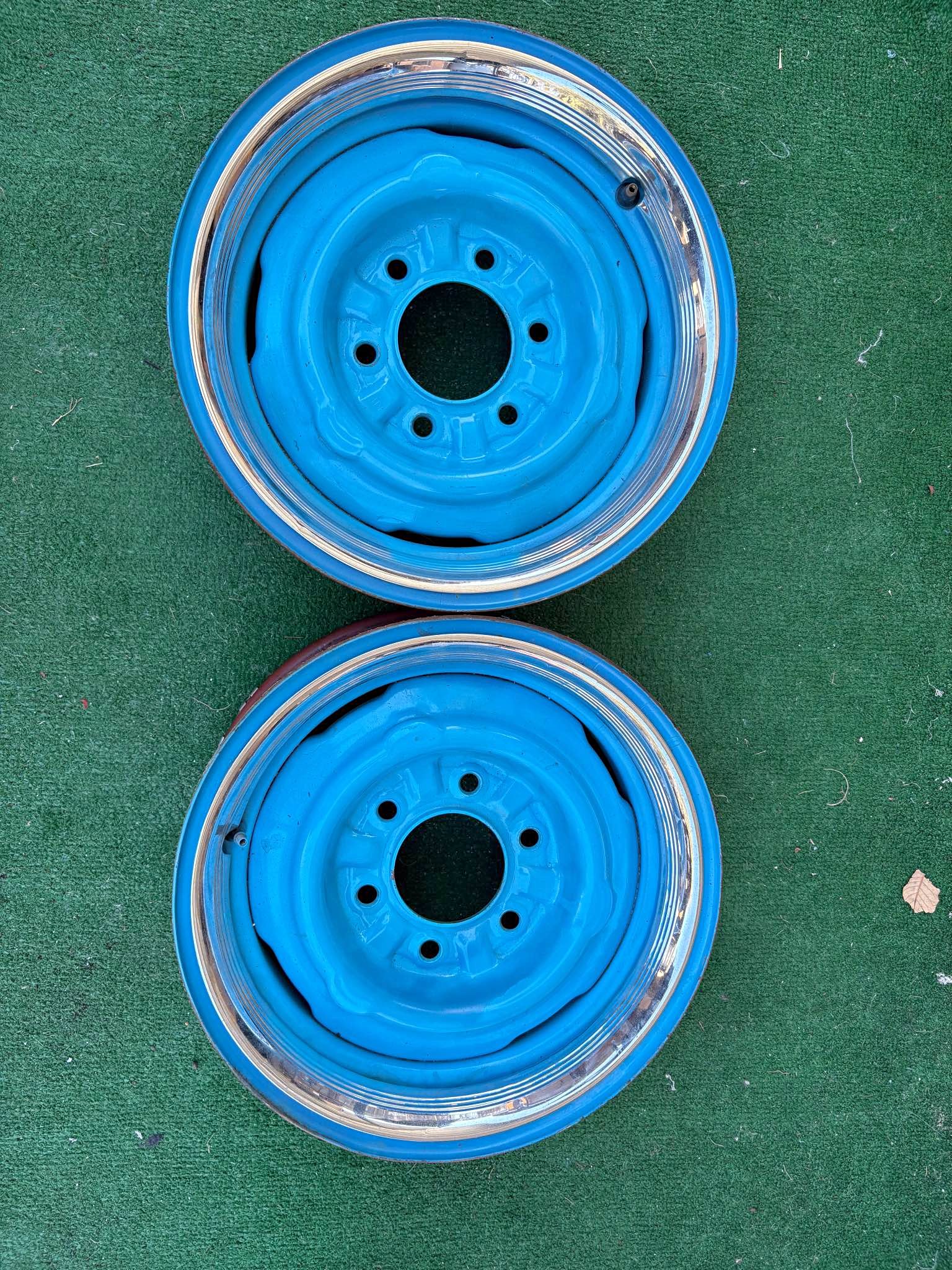 6 lug steel wheels steelies chevrolet 15x6 rims - Car Wheels, Tires ...