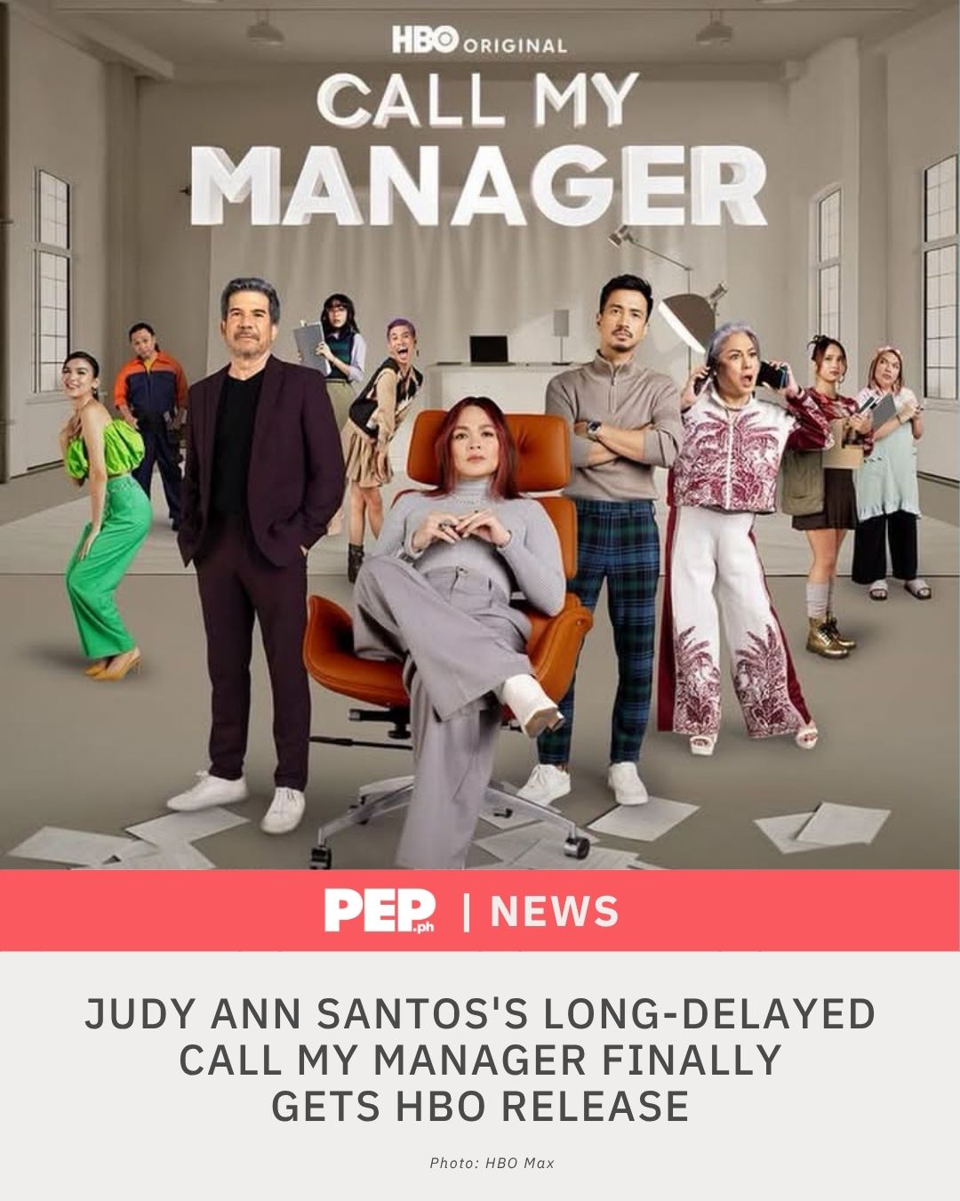 Judy Ann Santos stars as a lesbian talent manager in the  