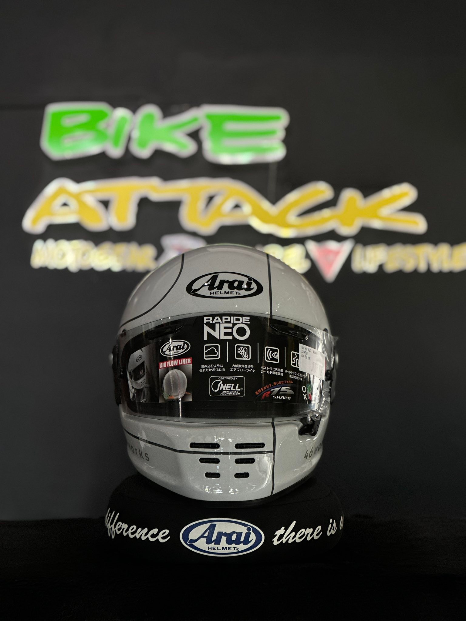 Arai Rapide Neo 46works Size Available: Medium & XL On hand, ready 