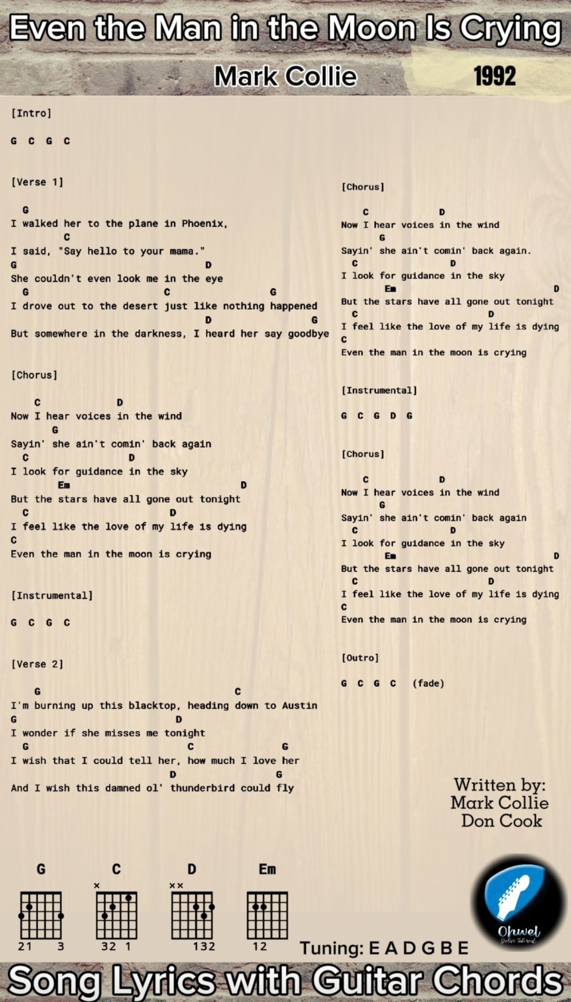 moon crying 歌詞