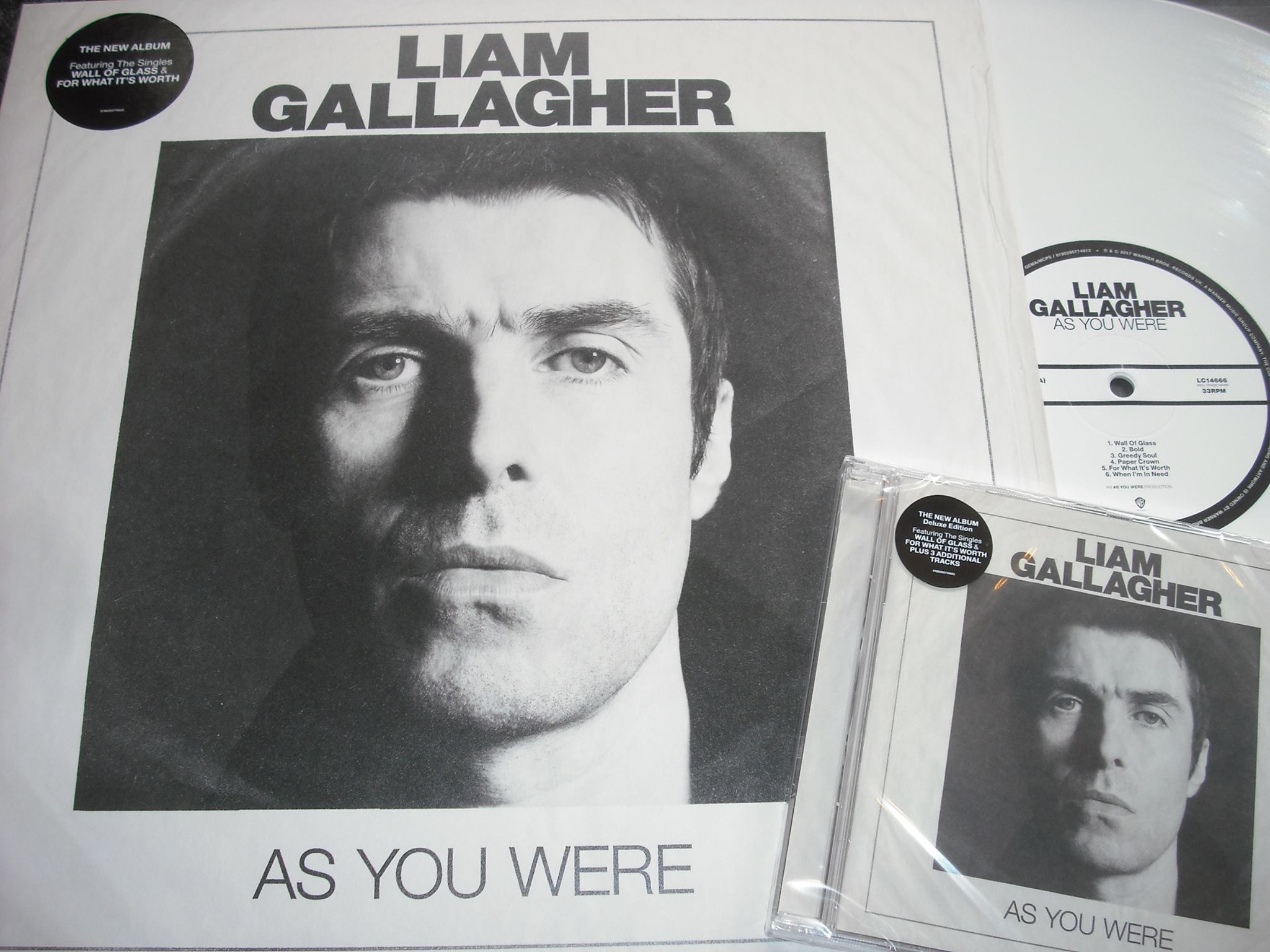 Now playing new release... LIAM GALLAGHER As You Were (Warner Bros 