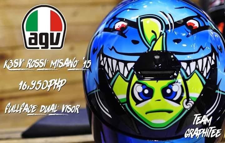 agv corsa misano shark price philippines Unisex-Adult Full Face K-3 SV 2015 Motorcycle Helmet (Multi, X-Large) Automotive Agv Pista Gp Rr Agv
