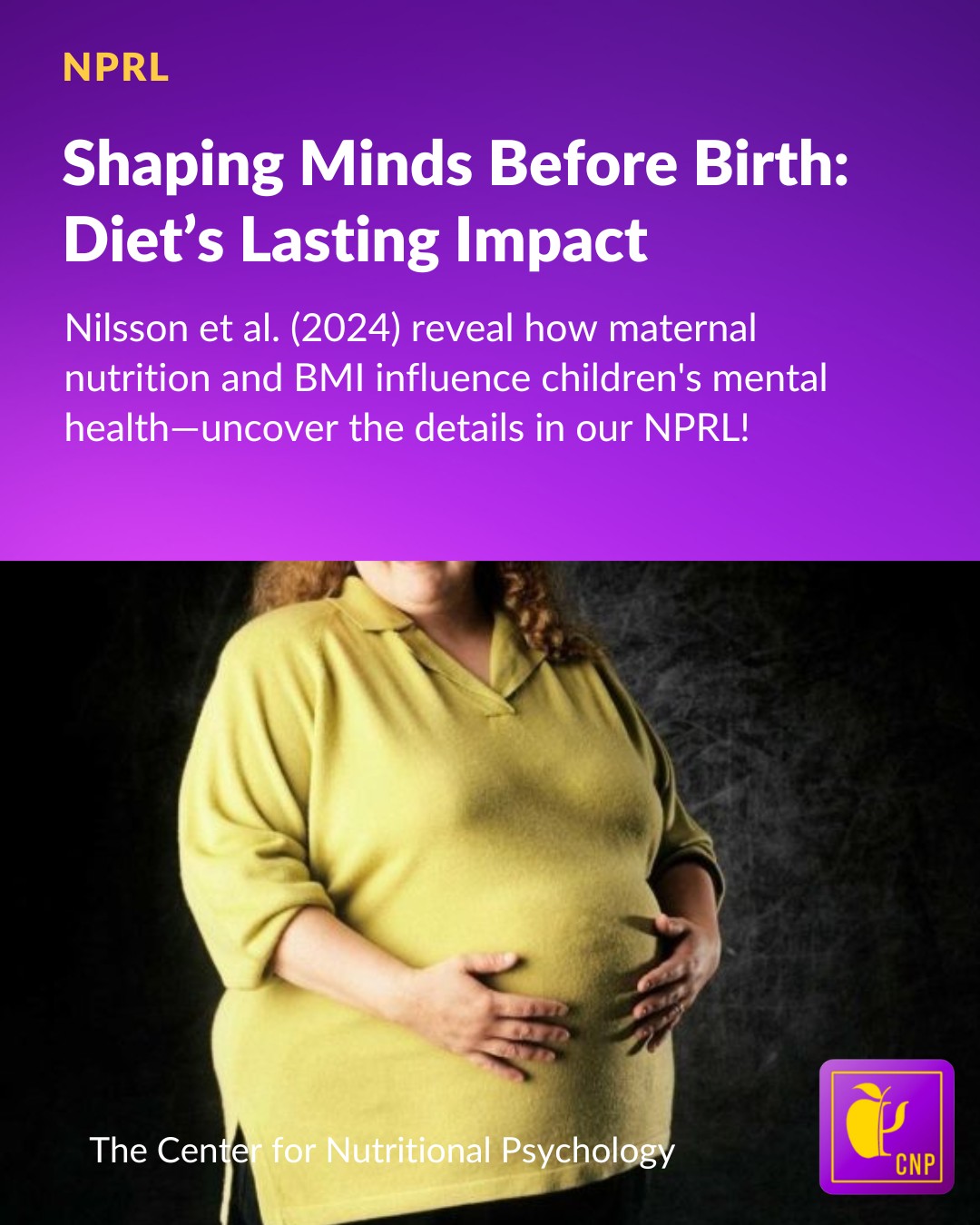 The Center - 🌟 Can Maternal Diet and Disordered Eating Shape Maternal ...