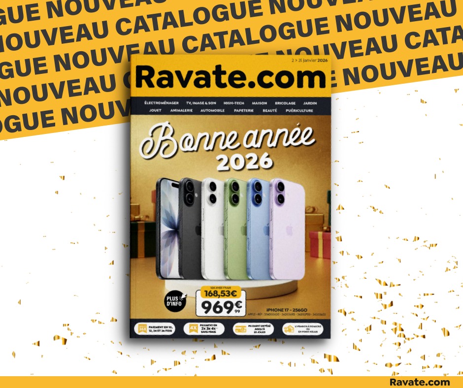Ravate.com - 🎆 𝗡𝗼𝘂𝘃𝗲𝗹𝗹𝗲 𝗮𝗻𝗻𝗲́𝗲, 𝗻𝗼𝘂𝘃𝗲𝗮𝘂 𝗰𝗮𝘁𝗮𝗹𝗼𝗴𝘂𝗲 !... | Facebook