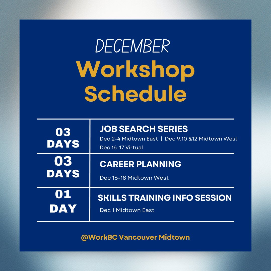 WorkBC Vancouver Midtown | Vancouver BC