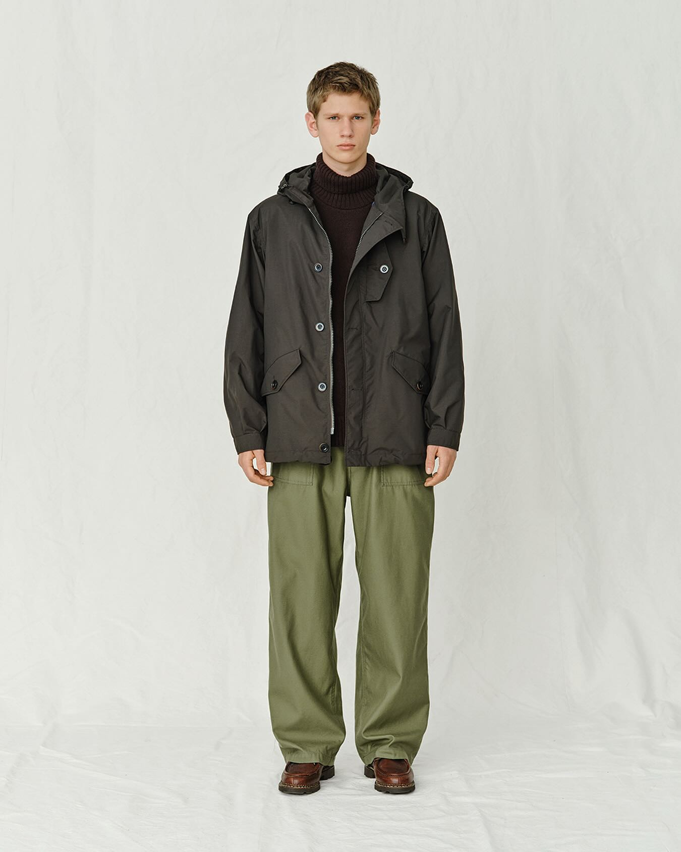 Nanamica - THE NORTH FACE PURPLE LABEL 2015 SPRING LOOK 08 APEX