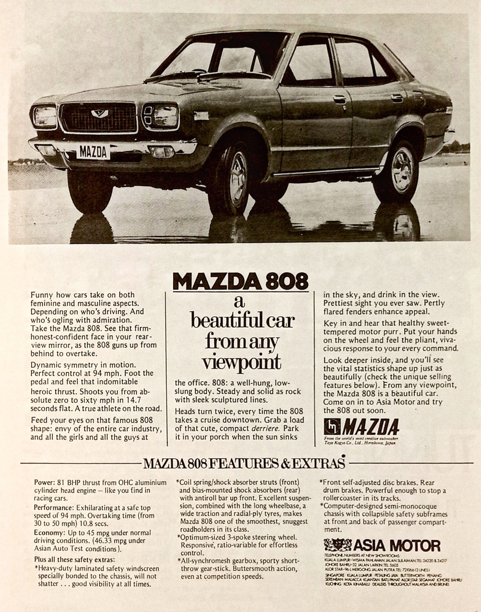 Mazda MR90 ad - 1992 Indonesia - Mazda Familia AP, FA4 (323)