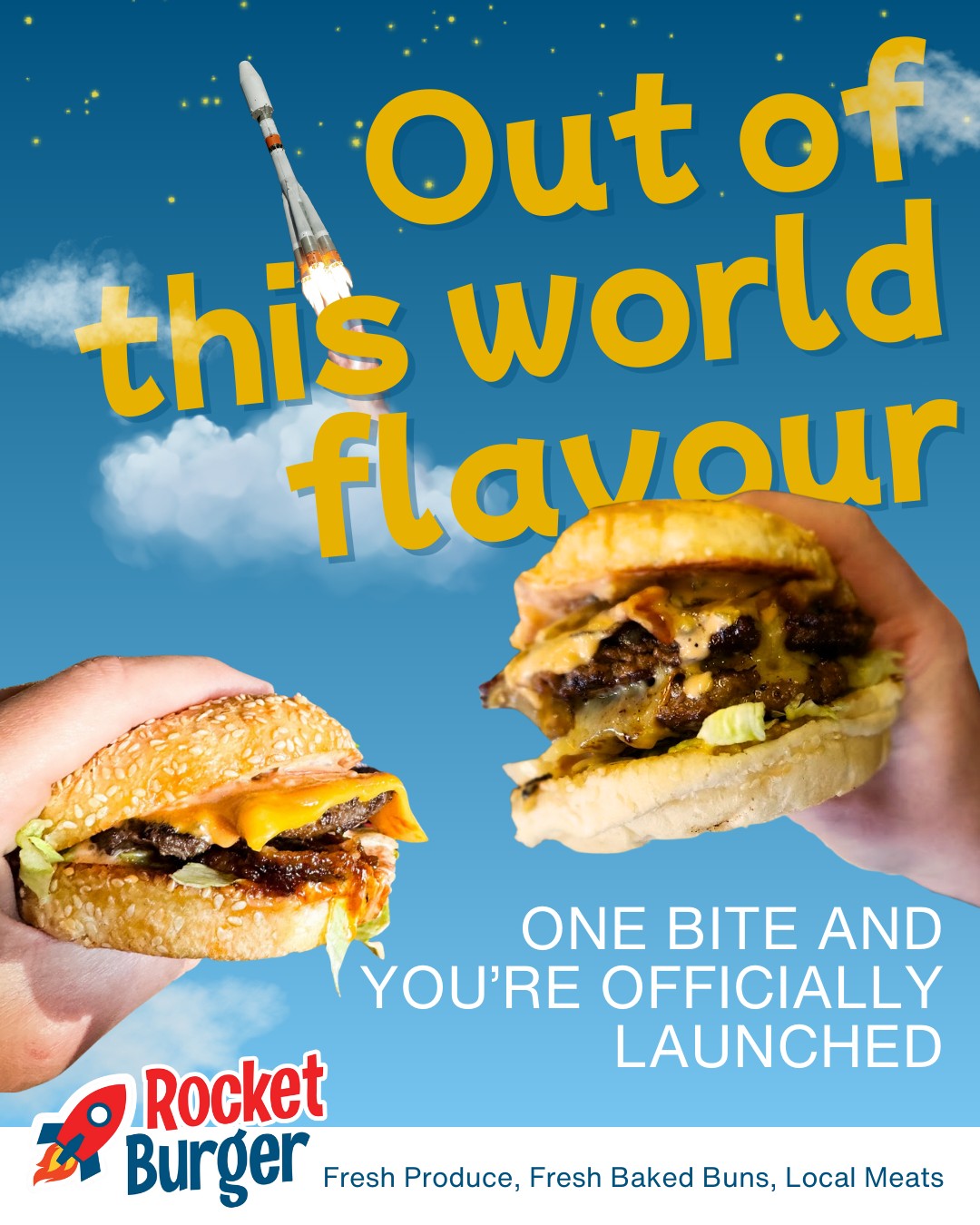 Rocket Burger | Fredericton NB