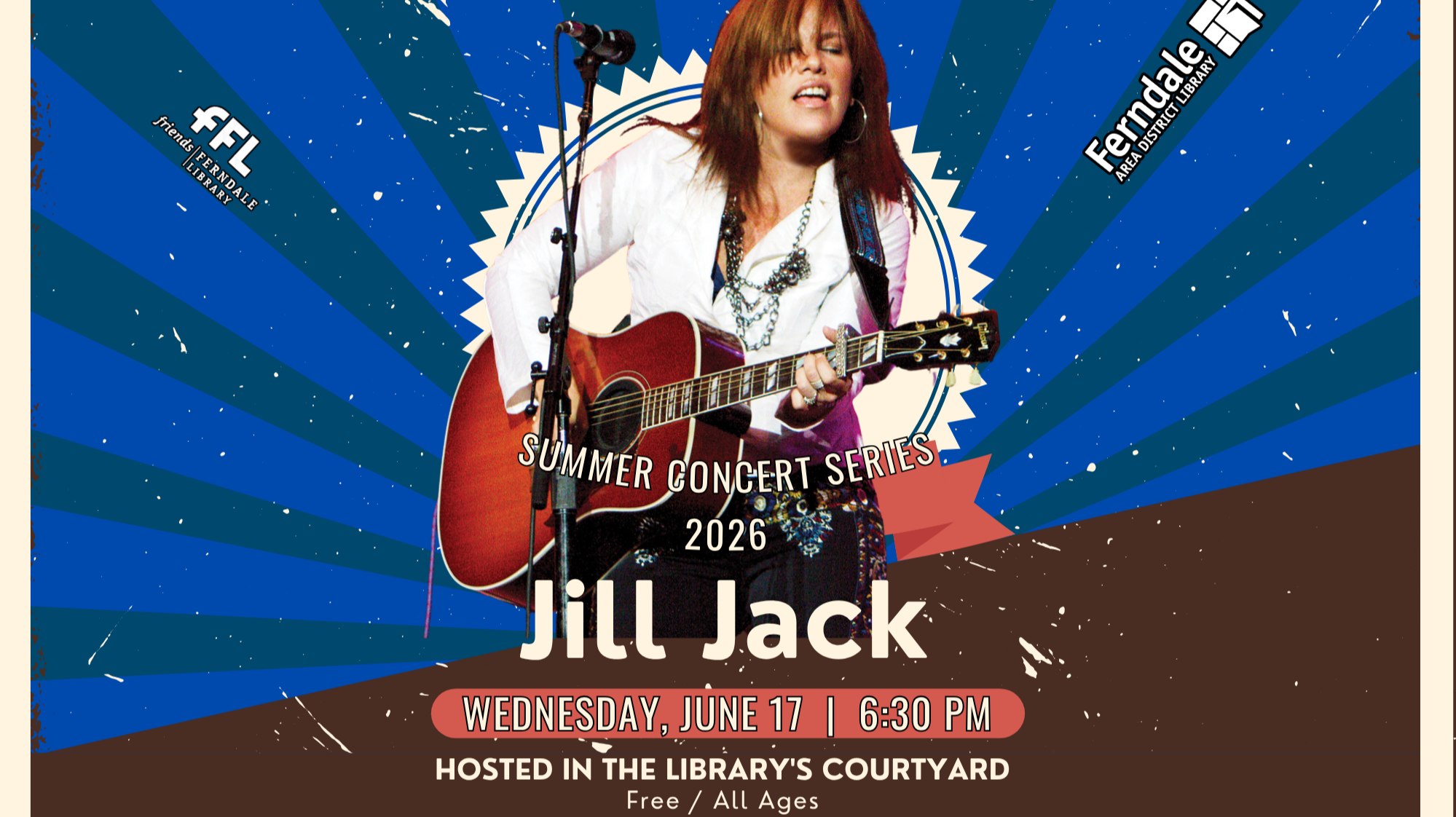 THIS WEDNESDAY EVENING: Jill jack, live in concert at the Ferndale