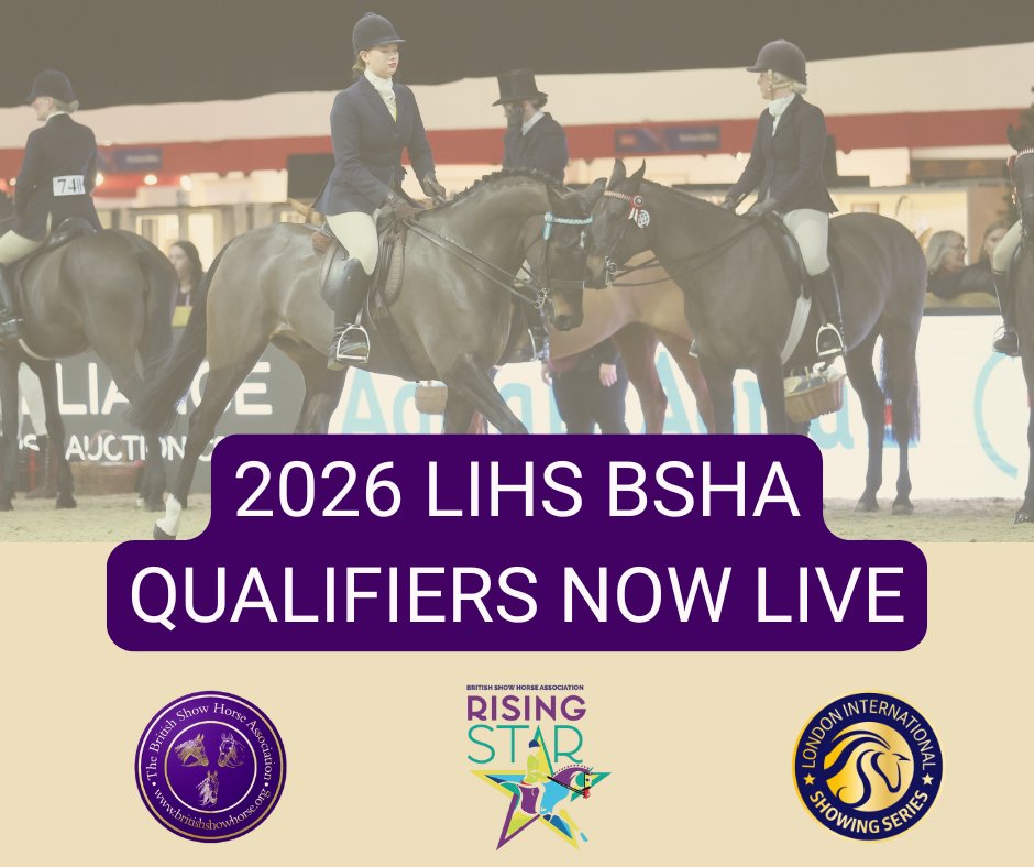 The British - The wait is over! The 2026 LIHS BSHA qualifier list is ...