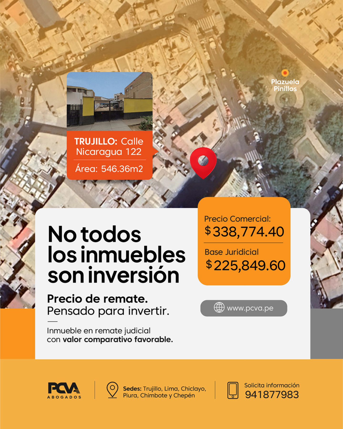 PCVA - 📈 𝗡𝗢 𝗧𝗢𝗗𝗢𝗦 𝗟𝗢𝗦 𝗜𝗡𝗠𝗨𝗘𝗕𝗟𝗘𝗦 𝗦𝗢𝗡 𝗜𝗡𝗩𝗘𝗥𝗦𝗜𝗢𝗡 Precio de remate. Pensado ...