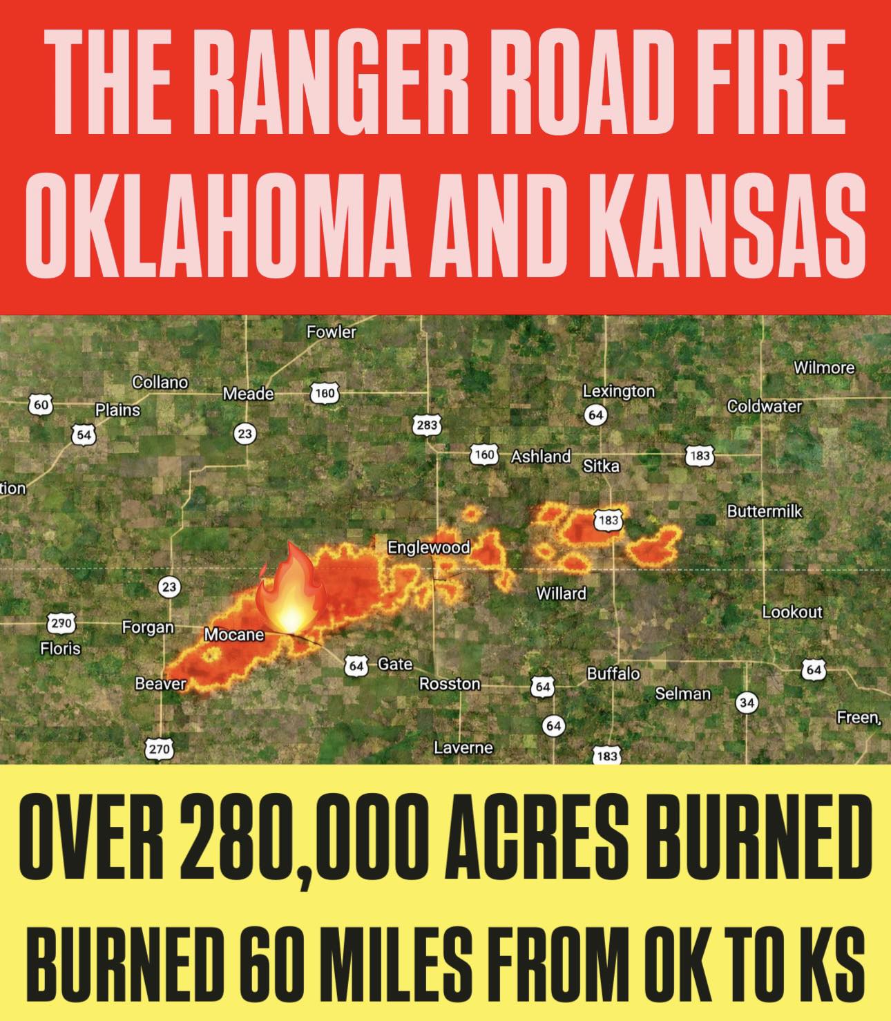 UPDATE: the Ranger Road Fire... - Meteorologist Chris Nunley | Facebook
