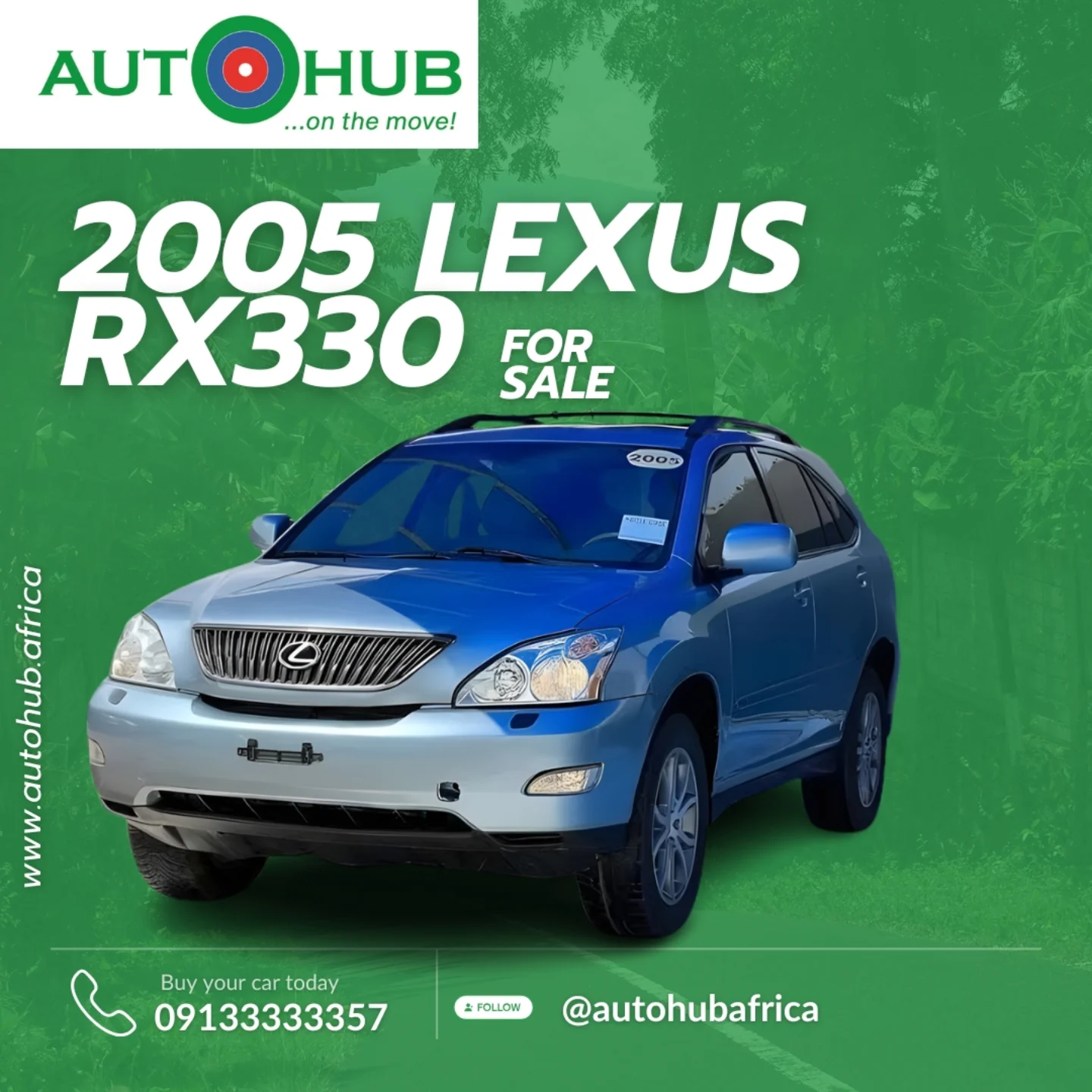 Autohub - 2005 Nigerian-used Lexus RX330 available for the fastest ...