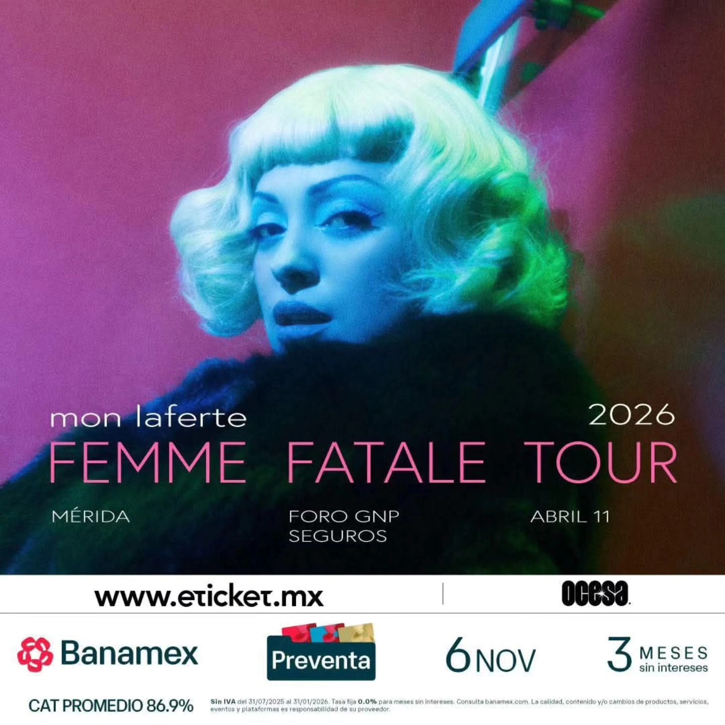 Mérida Weekend - 🎶 Mon Laferte llega a MÉRIDA 🎶 Una... | Facebook