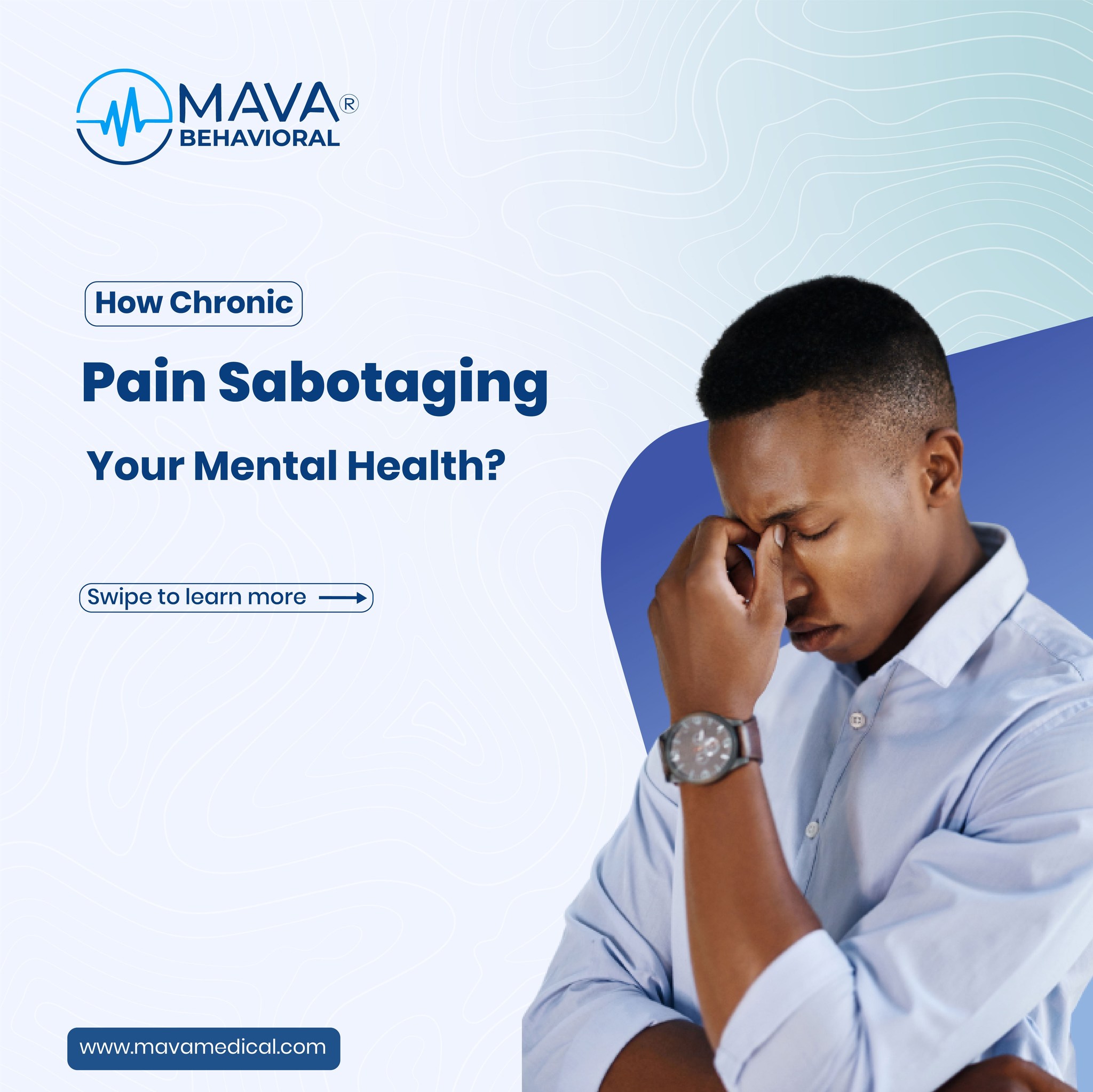 MAVA Behavioral - Chronic pain is persistent pain that... | Facebook