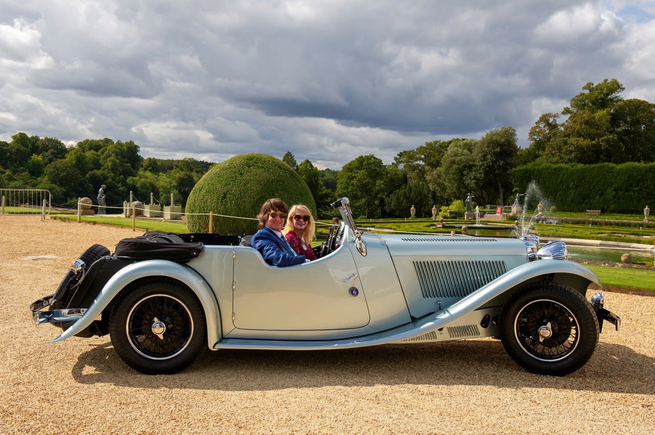 1934 SS Cars Ltd SS1 open sports tourer wins HMF2026 best of show