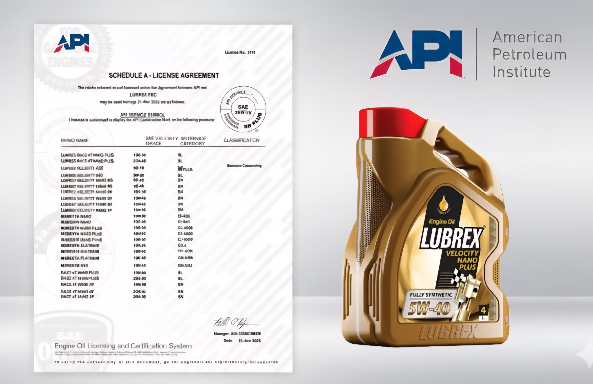 Lubrex - INI BUKAN JANJI TAPI BUKTI Sijil rasmi daripada American ...