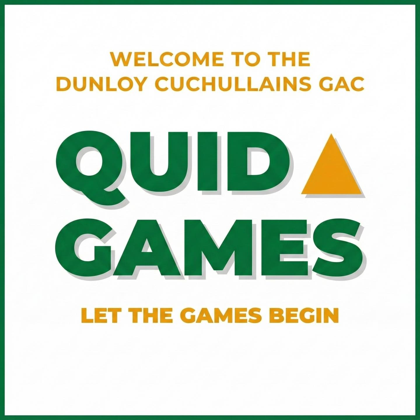 🚨 QUID GAME TICKET RELEASE! 🚨 The... - Dunloy Cuchullains | Facebook