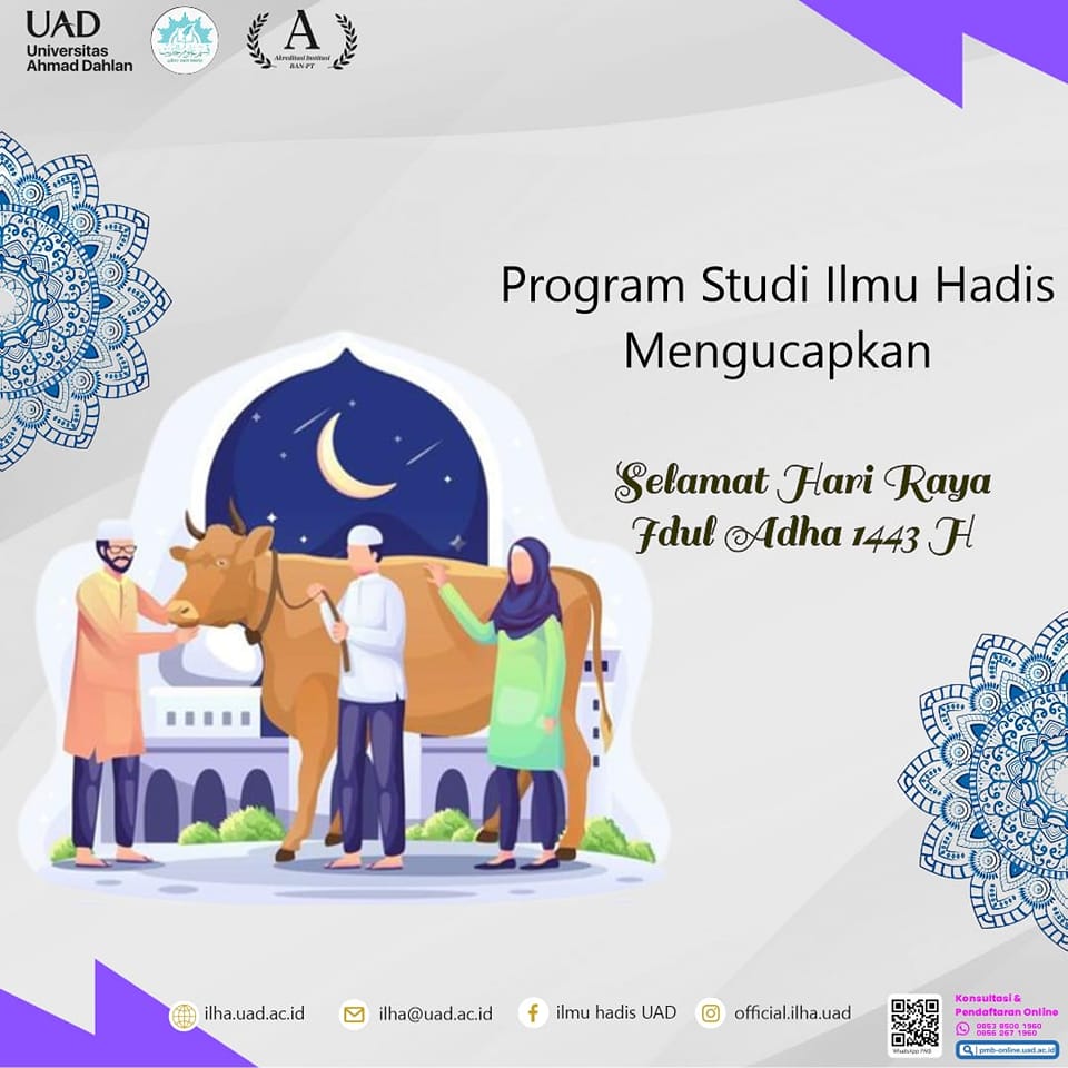 Ilmu Hadis UAD - Selamat Hari Raya Idul Adha 1443... | Facebook