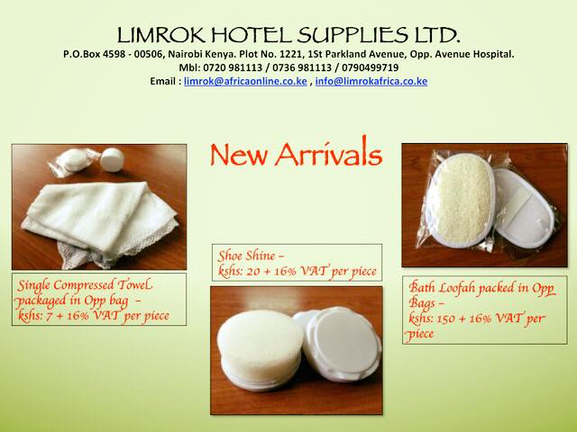 Limrok Hotel Supplies Ltd - Kenya,Tanzania,Rwanda | Nairobi