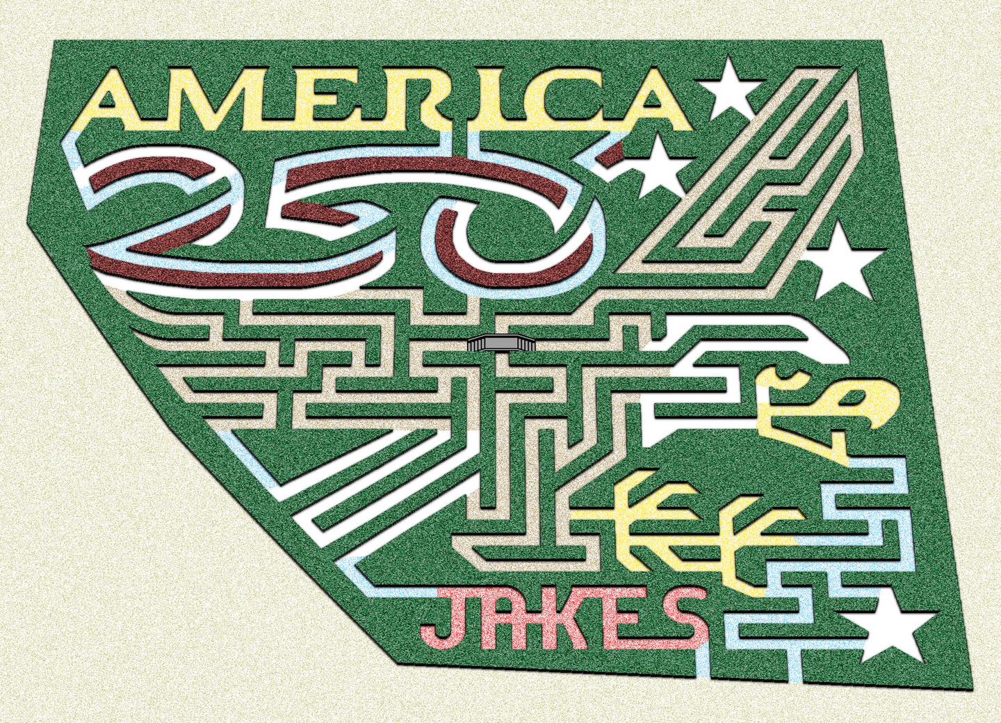 We are so excited to announce our 2026 corn maze design