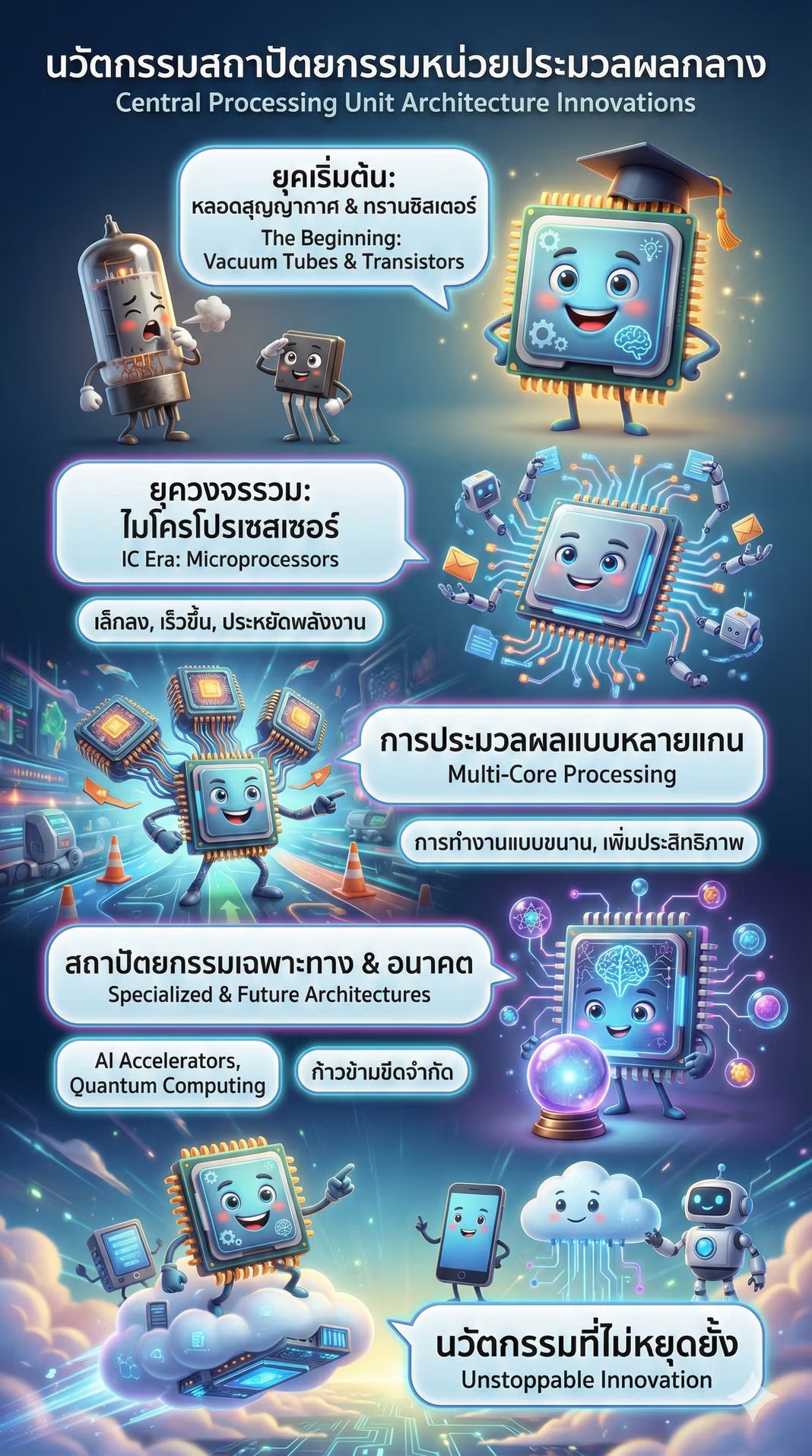  ครูอาร์ม - "สร้าง อินโฟกราฟฟิก (Infographic) ในหัวข้อ "นวัตกรรม 