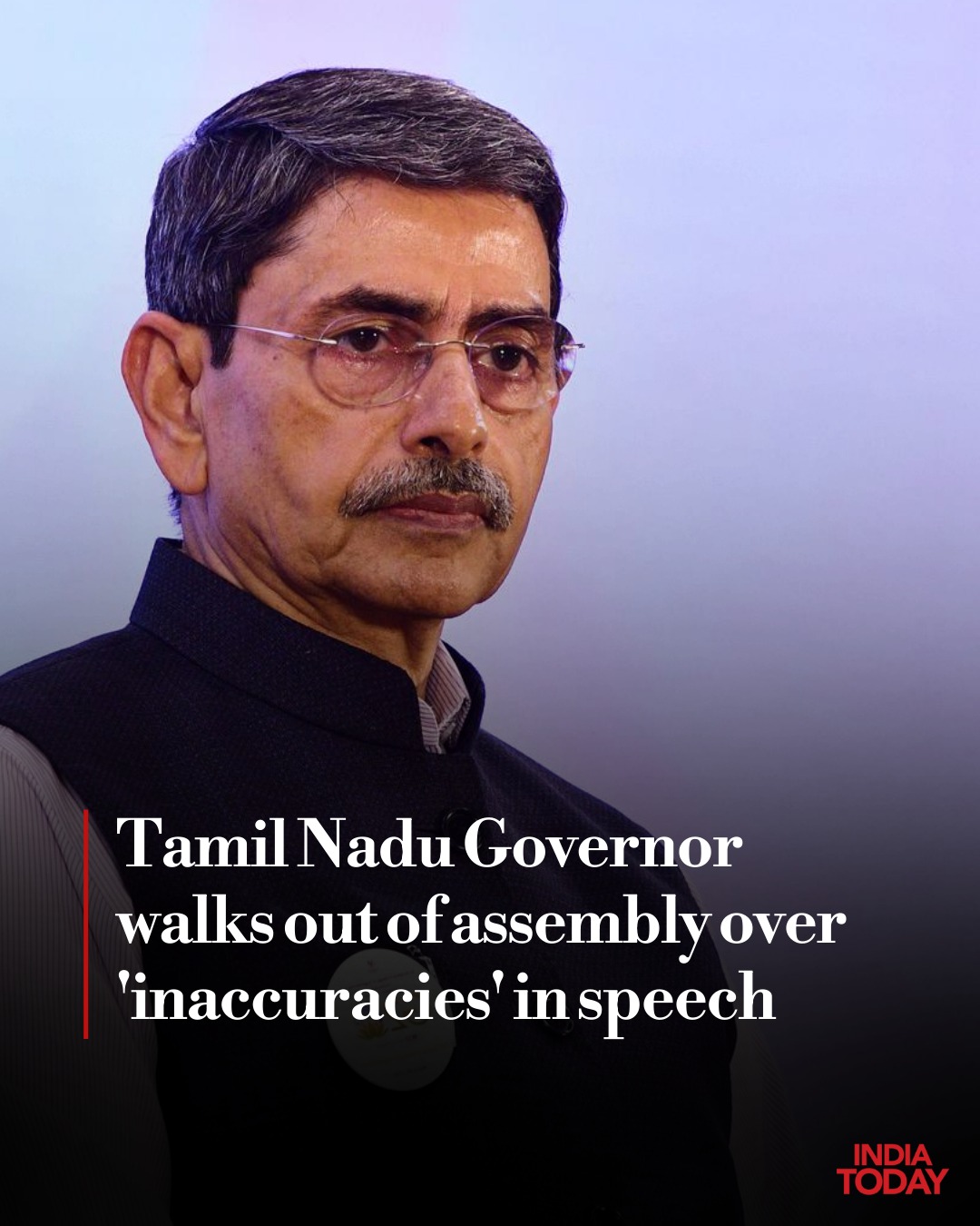 India Today - Tamil Nadu Governor RN Ravi walked out of... | Facebook