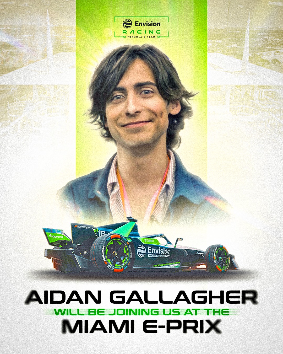 Envision - Welcome back, Aidan! ⚡️ We are delighted to announce that ...