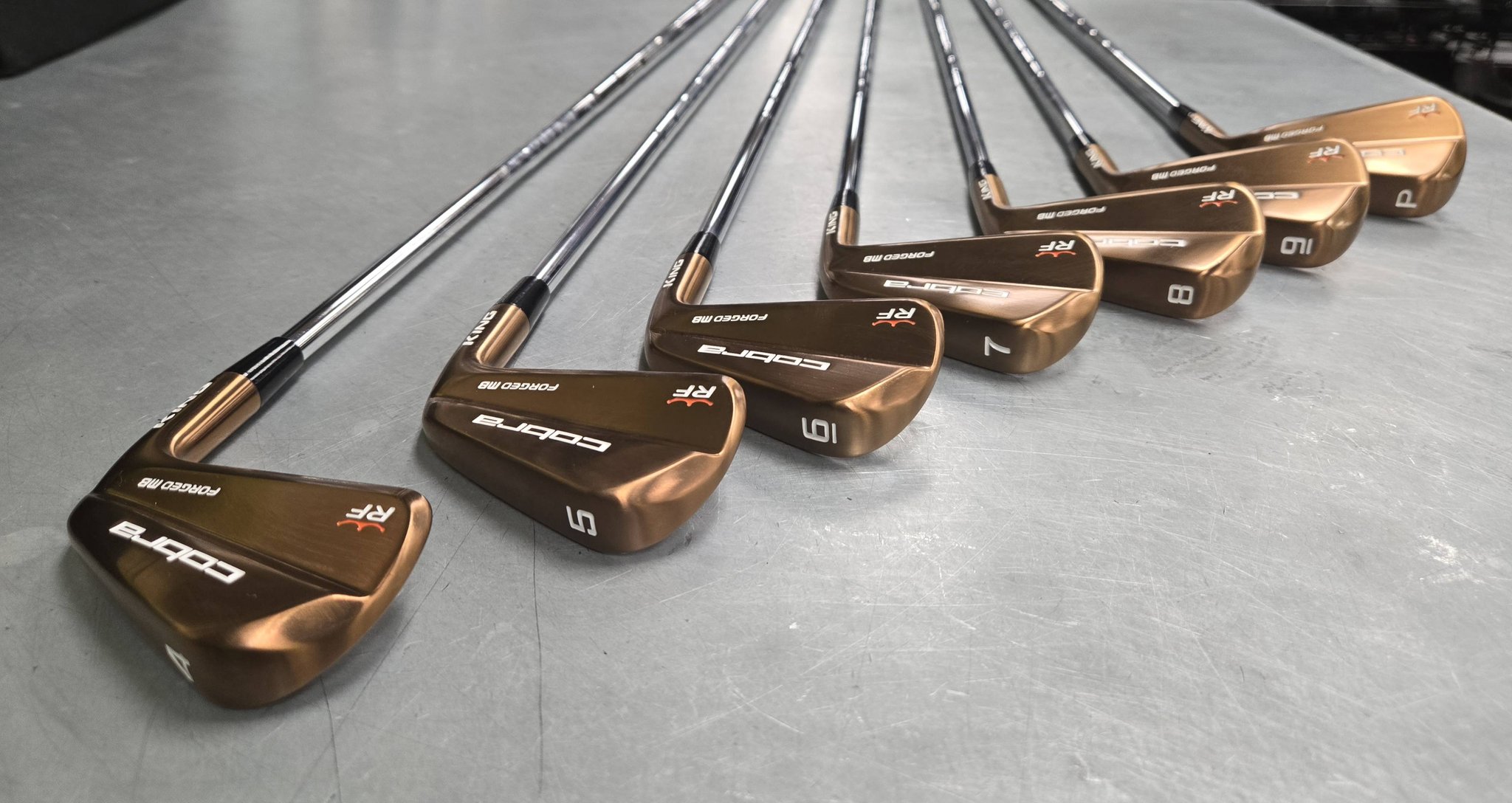 Buy of the Day* Cobra King RF Forged MB Copper Iron set Thanks 