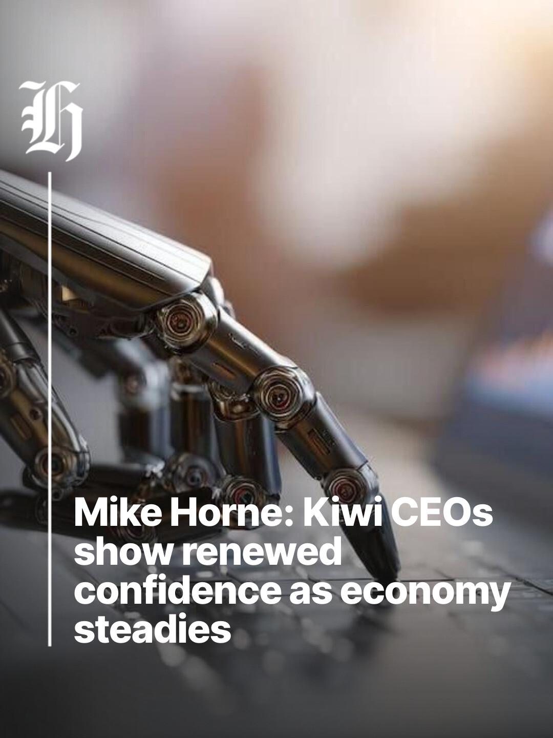 NZ - Opinion: Two-thirds of Kiwi CEOs are confident about company ...