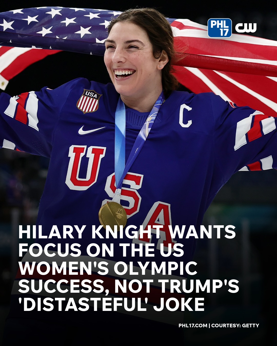 PHL17 - Hilary Knight doesn't want to let what she called a ...