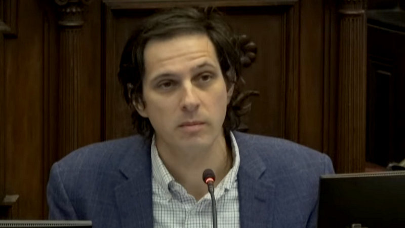 Baltimore - In his zeal for the zoning bills going thru his committee ...