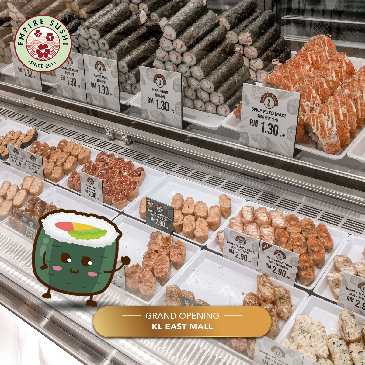 Empire Sushi Home Penang Malaysia Menu Prices Restaurant Reviews Facebook