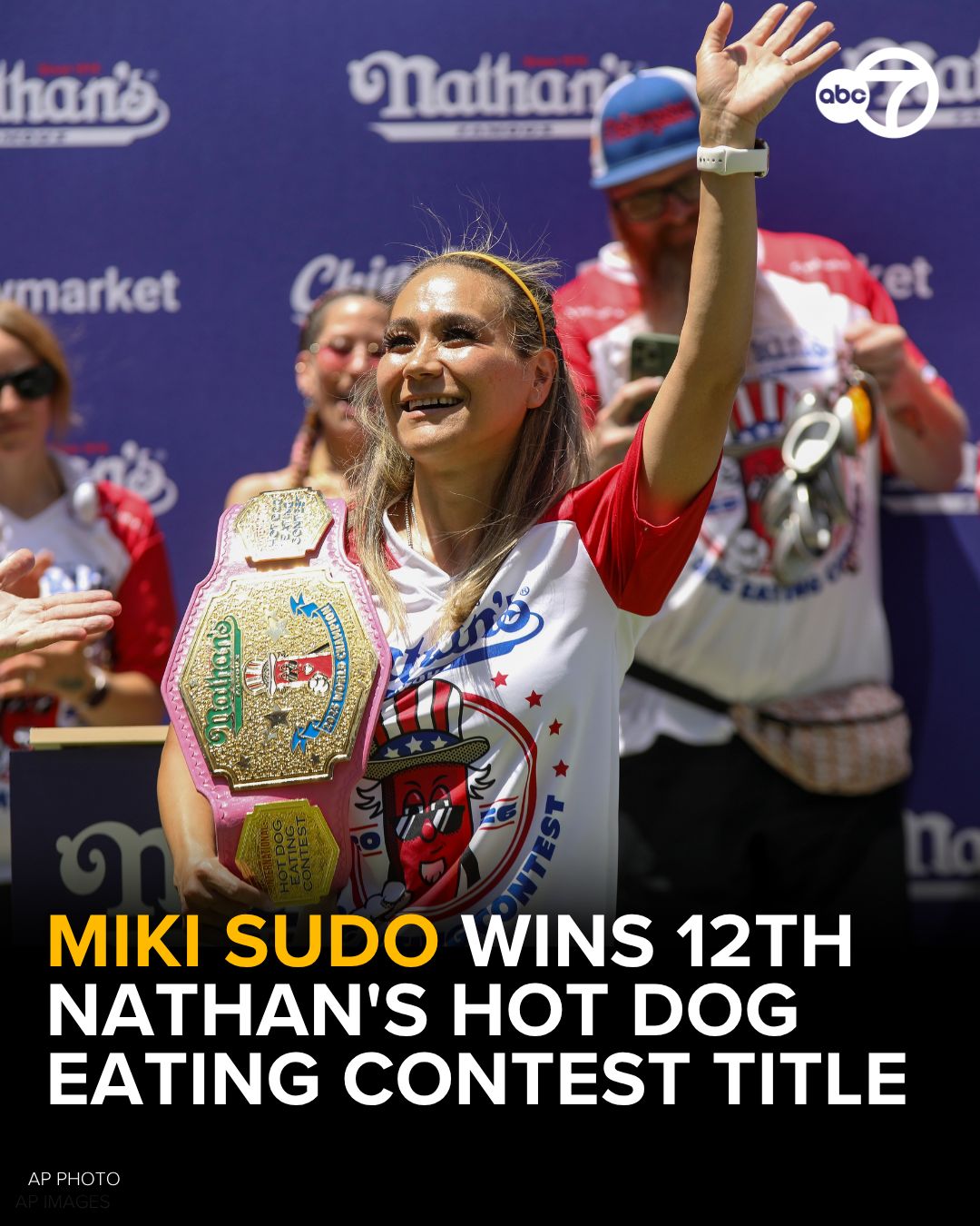 It took three MLE legends to take down the Queen. 🌭 At the 34th