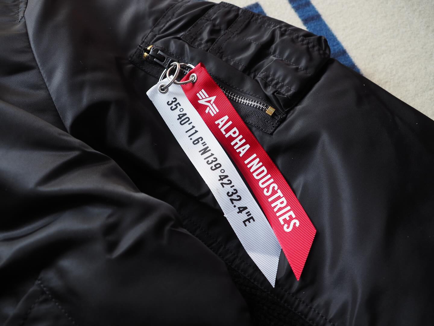 WTAPS / MA-1 CORE SPEC / JACKET / NYLON. TWILL. ALPHA INDUSTRIES 