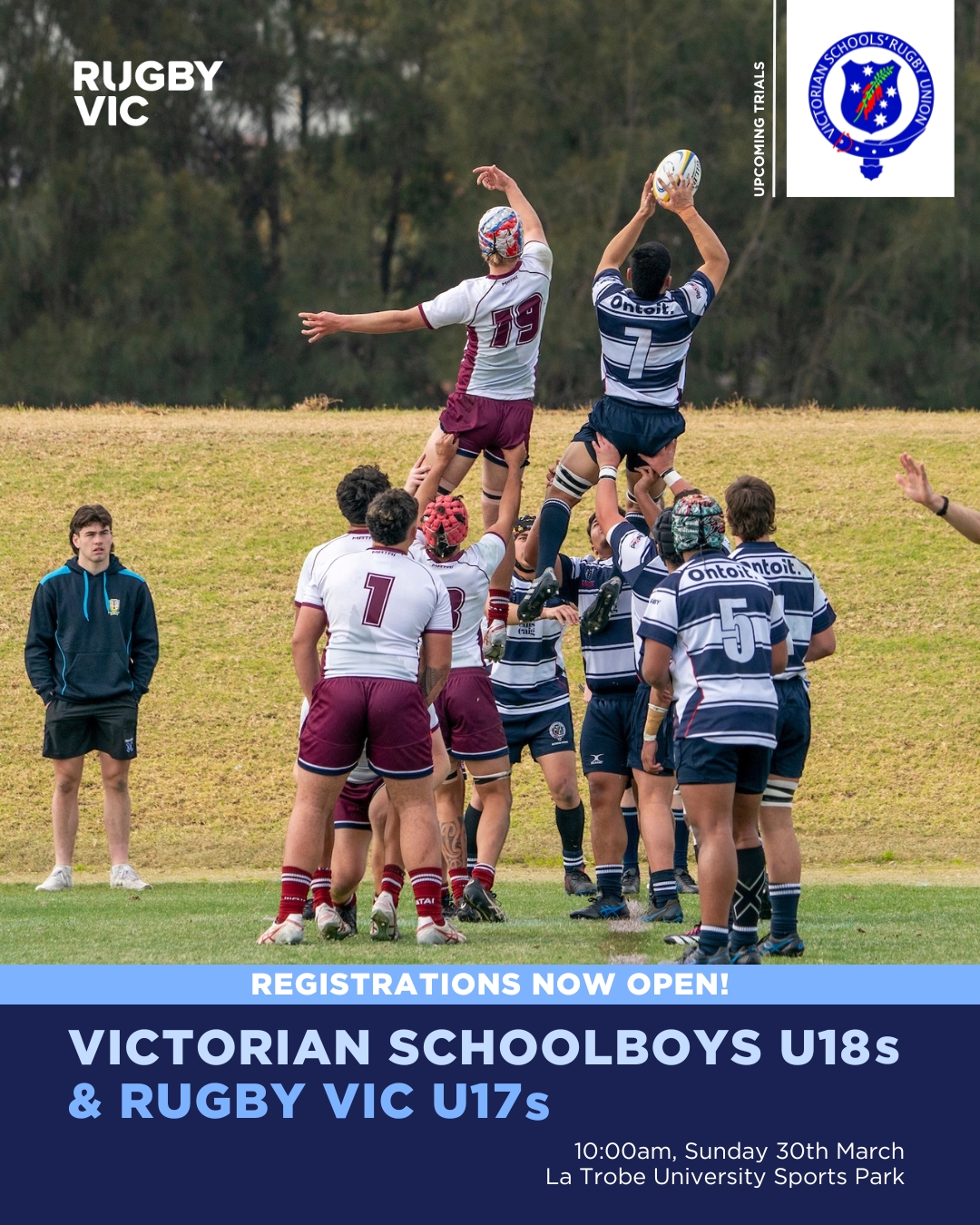 Rugby - Registration is now open for the Victorian Schoolboys U18s ...