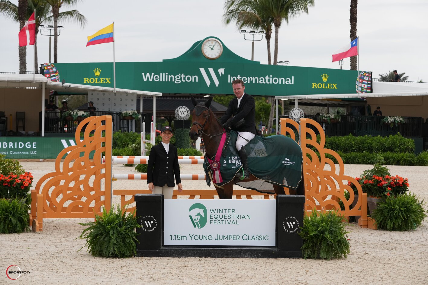 It was so gratifying to see our homebred young jumpers compete