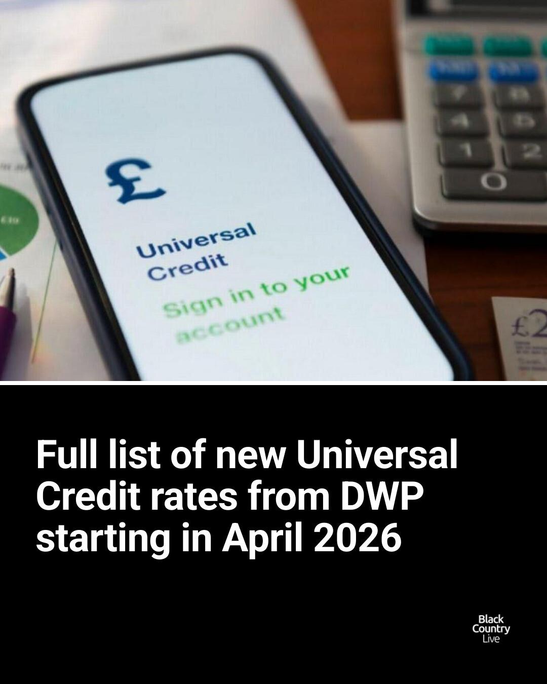 Black - The DWP has confirmed that Universal Credit payments will be ...
