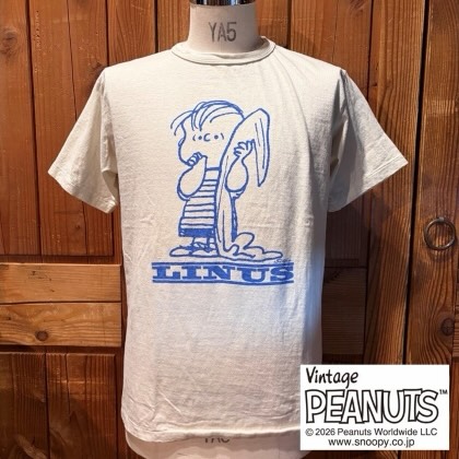 新入荷> WAREHOUSE×PEANUTS Lot YP126S-4 I LOVE MANKIND(LINUS