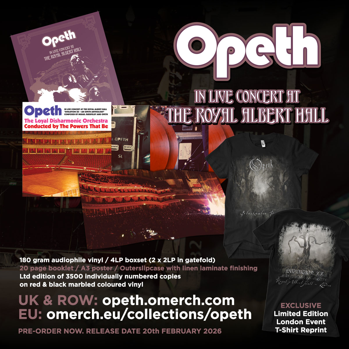 Opeth - A quick reminder that these are both available for... | Facebook