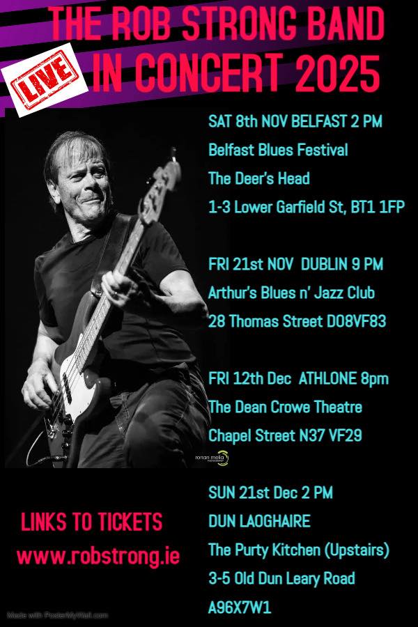 Dublin Events - WhatsApp Groups | Two great gigs in Dublin and Dun ...