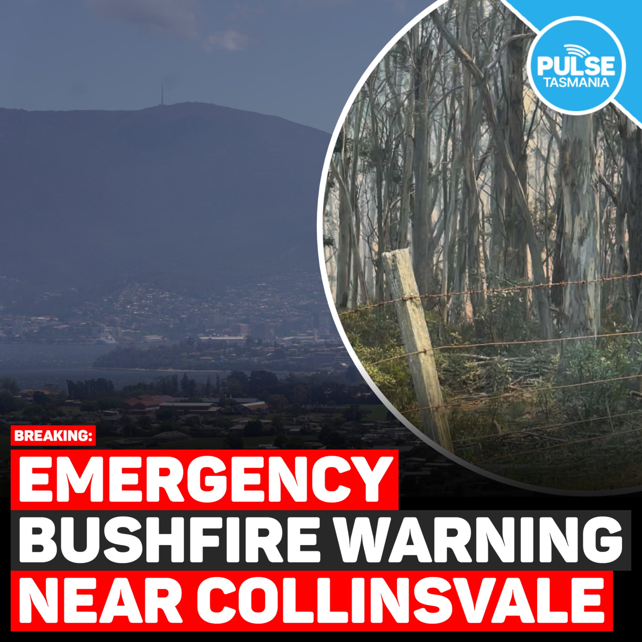 Pulse - #BREAKING: The Tasmania Fire Service has upgraded an earlier ...